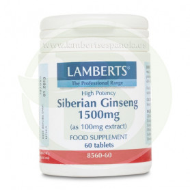 Ginseng Siberiano 1500Mg. Lamberts