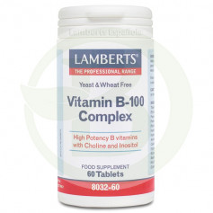 Lamberts Vitamin B-100 Complex 60 Comprimidos