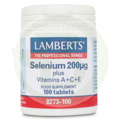 Selênio 200µg. com Vitaminas A, C e E Lamberts