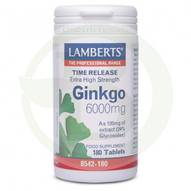 Ginkgo Biloba Extra Alta Potencia Lamberts