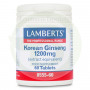 GINSENG KOREANO 60 TABLETAS LAMBERTS