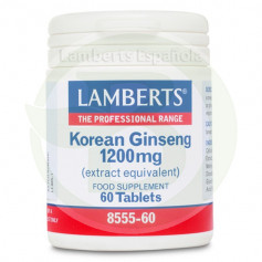 GINSENG KOREANO 60 COMPRIMIDOS LAMBERTS