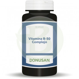 Vitamina B-50 Complejo 60 Cápsulas Bonusan