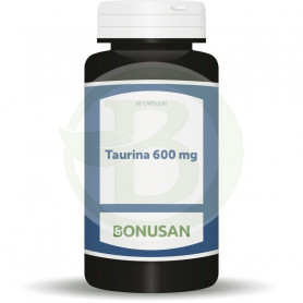 Taurina 600Mg. 60 Cápsulas Bonusan