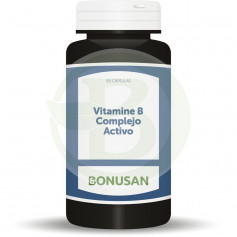 Vitamina B Complexo Ativo 60 Cápsulas Bonusan