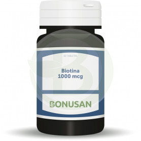 Biotina 1.000Mcg. 60 Tabletas Bonusan