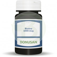 Biotina 1,000Mcg. 60 Tablets Bonusan