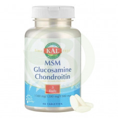 Glucosamina, condroitina e MSM 90 comprimidos Kal