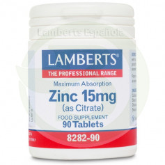 Zinco 15Mg. (como citrato) 90 comprimidos Lamberts