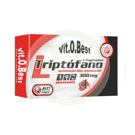 L-Triptófano 300Mg. 60 Cápsulas Vit.O.Best