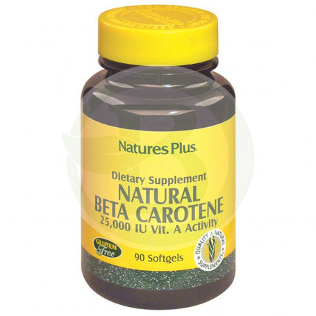 Natural Beta Carotene 90 Perlas Natures Plus