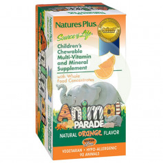 Animal Parade Multivitaminas Naranja 60 Cápsulas Natures Plus