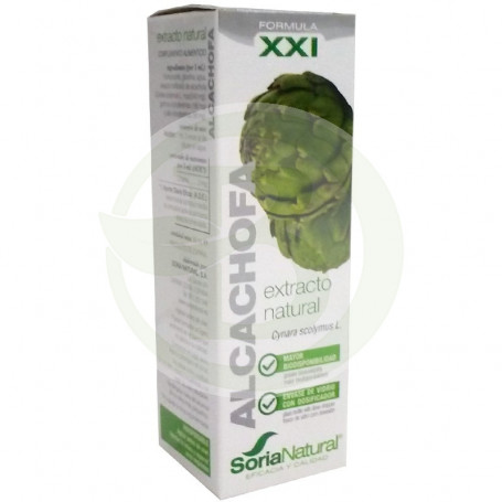 Extracto de Alcachofera Fórmula XXI 50Ml. Soria Natural