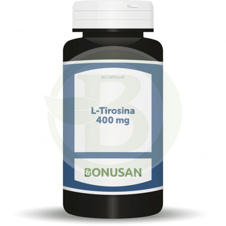 L-TIROSINA 400Mg. 60 CAPSULAS VEGETALES BONUSAN