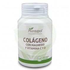 Colágeno, Magnésio Vitamina D e C 120 Tablets Plant Pol