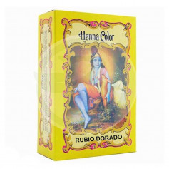 Pó de Henna Loiro Dourado Radhe Shyam