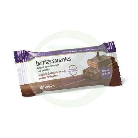 Herbopuntia Barrita de Chocolate 35Gr. Herbora