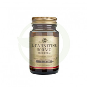 L-Carnitina 500Mg. 30 Cápsulas Solgar