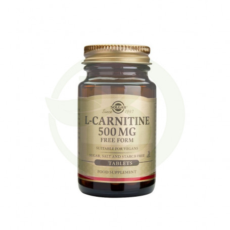 L-Carnitina 500Mg. 60 Cápsulas Solgar