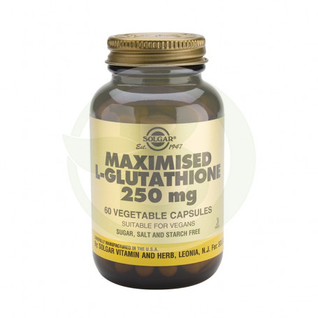 L-GLUTATION MAXIMIZADO 60 CAPSULAS VEGETALES SOLGAR