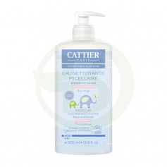 Água de Limpeza Micelar Bebé 500Ml. Cattier Paris