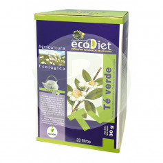 Ecodiet Green Tea Bio 20 Filtros Nova Diet