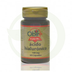 Ácido hialurônico 100Mg. 60 cápsulas obire