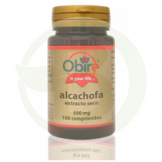 Alcachofra 500Mg. 100 tabuletas obire