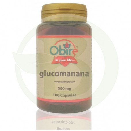 Glucomanana 500Mg. 100 Cápsulas Obire