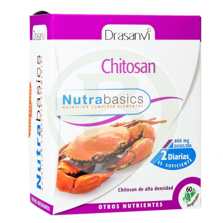 Chitosan 60 Cápsulas Drasanvi