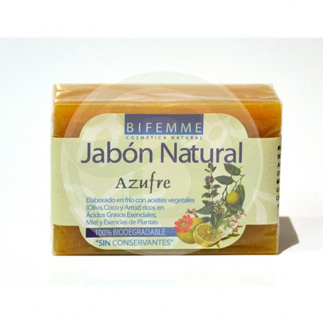 Jabón de Azufre 100Gr. Bifemme