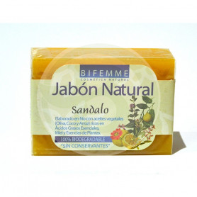 Jabón de Sándalo 100Gr. Bifemme