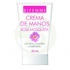 Creme para as mãos de Rosa Mosqueta, Aloe e Calêndula Bifemme