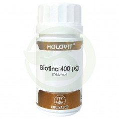 Holovit Biotin 400Gr. 50 cápsulas Equisalud