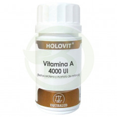 Holovit Vitamina A 4000Ui 50 Cápsulas Equisalud