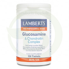 Glucosamina e complexo de condroitina 120 comprimidos. Lamberts