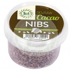 Nibs de cacau crus orgânicos crus 125Gr. Sol Natural