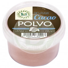 Cacau em pó orgânico cru e cru 100gr. Sol Natural