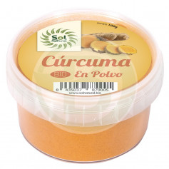 Cúrcuma em pó Bio 100Gr. Sol Natural