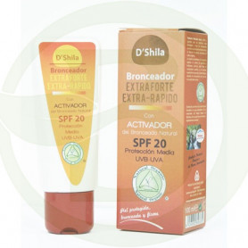 Protector Solar Extraforte 20 Shila 100Ml.