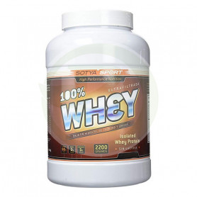 100% Whey Fresas con Nata 2,2Kg. Sotya