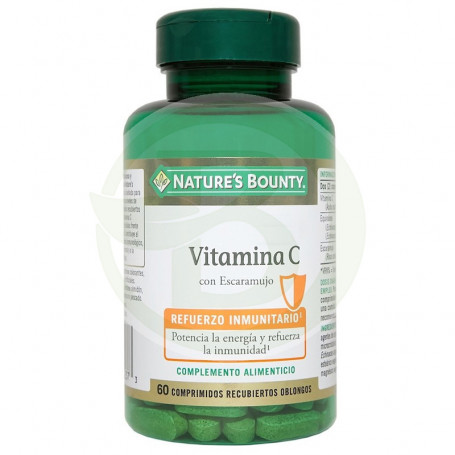 Vitamina C 1000Mg. con Escaramujo 60 Comprimidos Natures Bounty