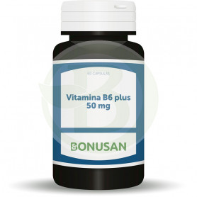 Vitamina B6 Plus 20Mg 60 Cápsulas Bonusan