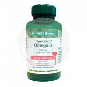 Omega-3 Pure Catch 60 Cápsulas Natures Bounty