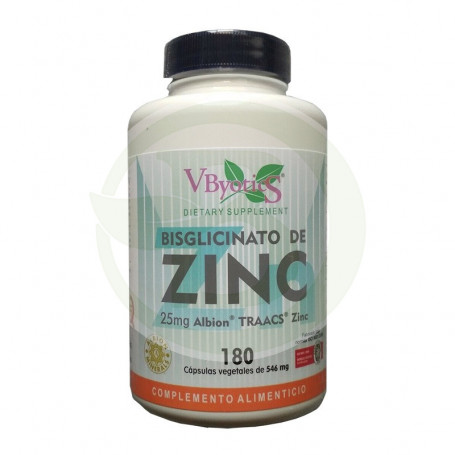 Zinc Bisglicinato De Albion 180 Cápsulas Vbyotics