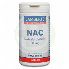 NAC (N. ACETYL CYSTEINE 600Mg.) 60 COMPRIMIDOS LAMBERTS