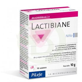 Lactibiane Niño 10 Sobres Pileje