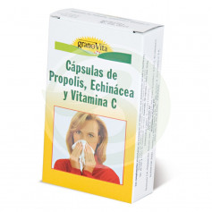 Cápsulas de Própolis, Equinácea e Vitamina C 30 Granovita