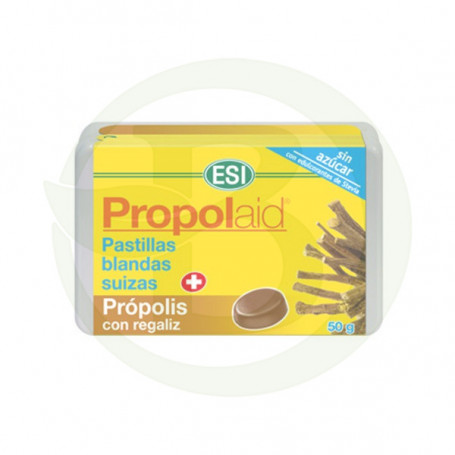 Propolaid Pastilla Blanda Suiza Regaliz 50Gr. Esi