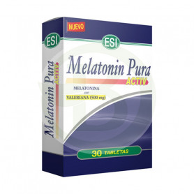 Melatonina Pura Active Con Valeriana 30 Tabletas ESI - Trepat Di